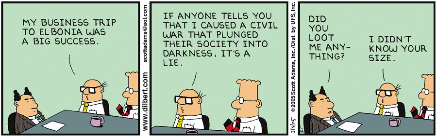Dilbert Cartoon